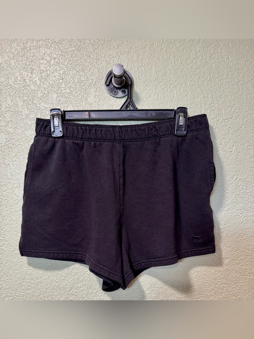 PINK Victoria's Secret Black Lounge Shorts Small